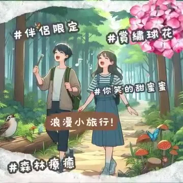 5 月森療活動招募｜繡球花與你有約，攜伴限定（第 2 張，共 3 張）