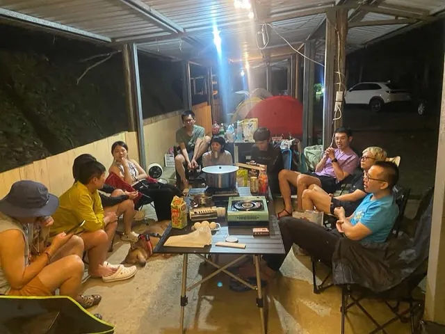 月光小米酒端午露營夜｜趣味競賽與梅花溪溯行（第 8 張，共 9 張）